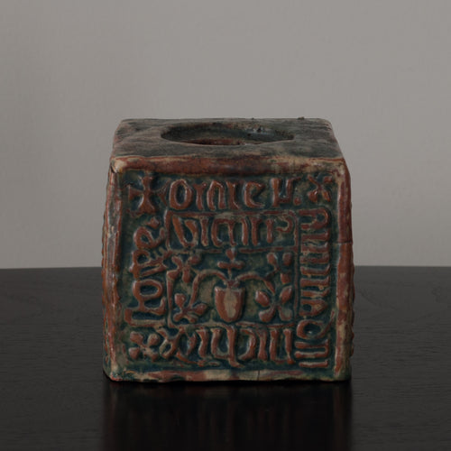 Inkwell by Mercer Moravian Tile Works